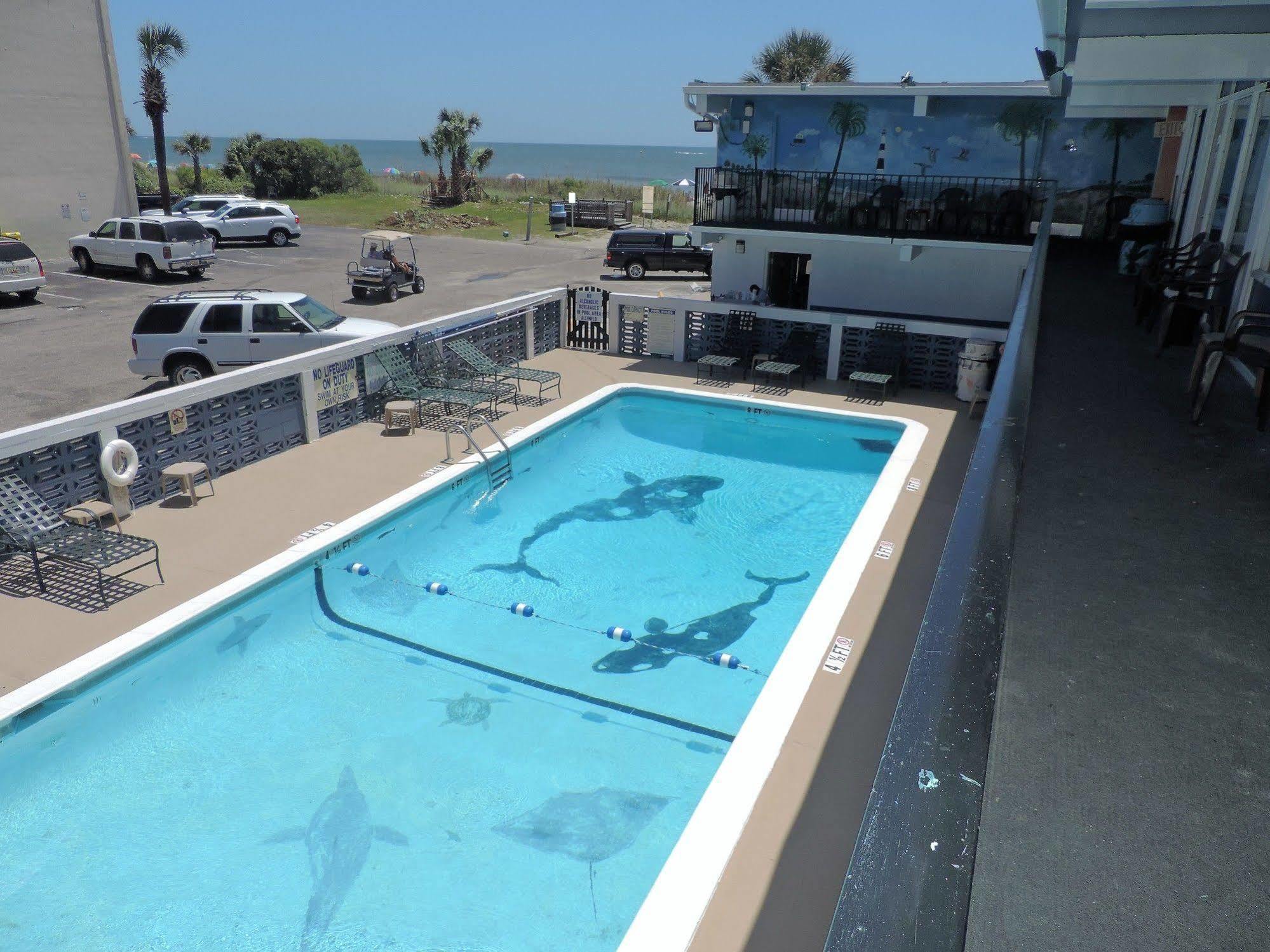 Sea Hawk Oceanfront Motel Myrtle Beach Exterior foto