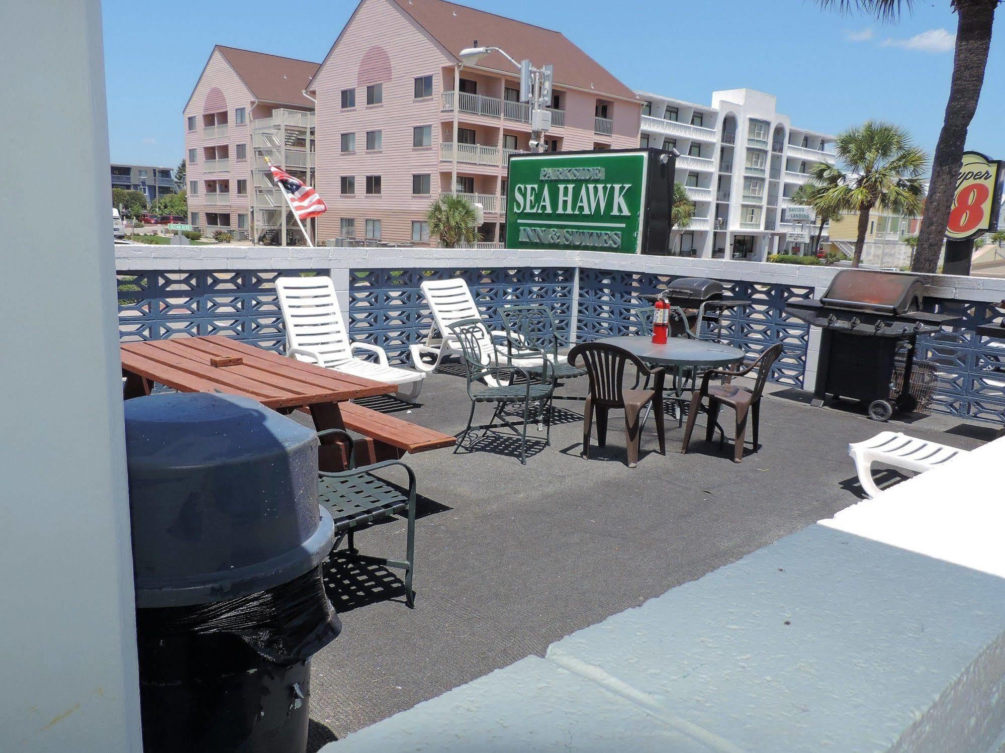 Sea Hawk Oceanfront Motel Myrtle Beach Exterior foto