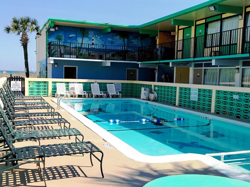 Sea Hawk Oceanfront Motel Myrtle Beach Exterior foto